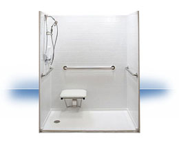 Walk in shower in Norton by Independent Home Products, LLC